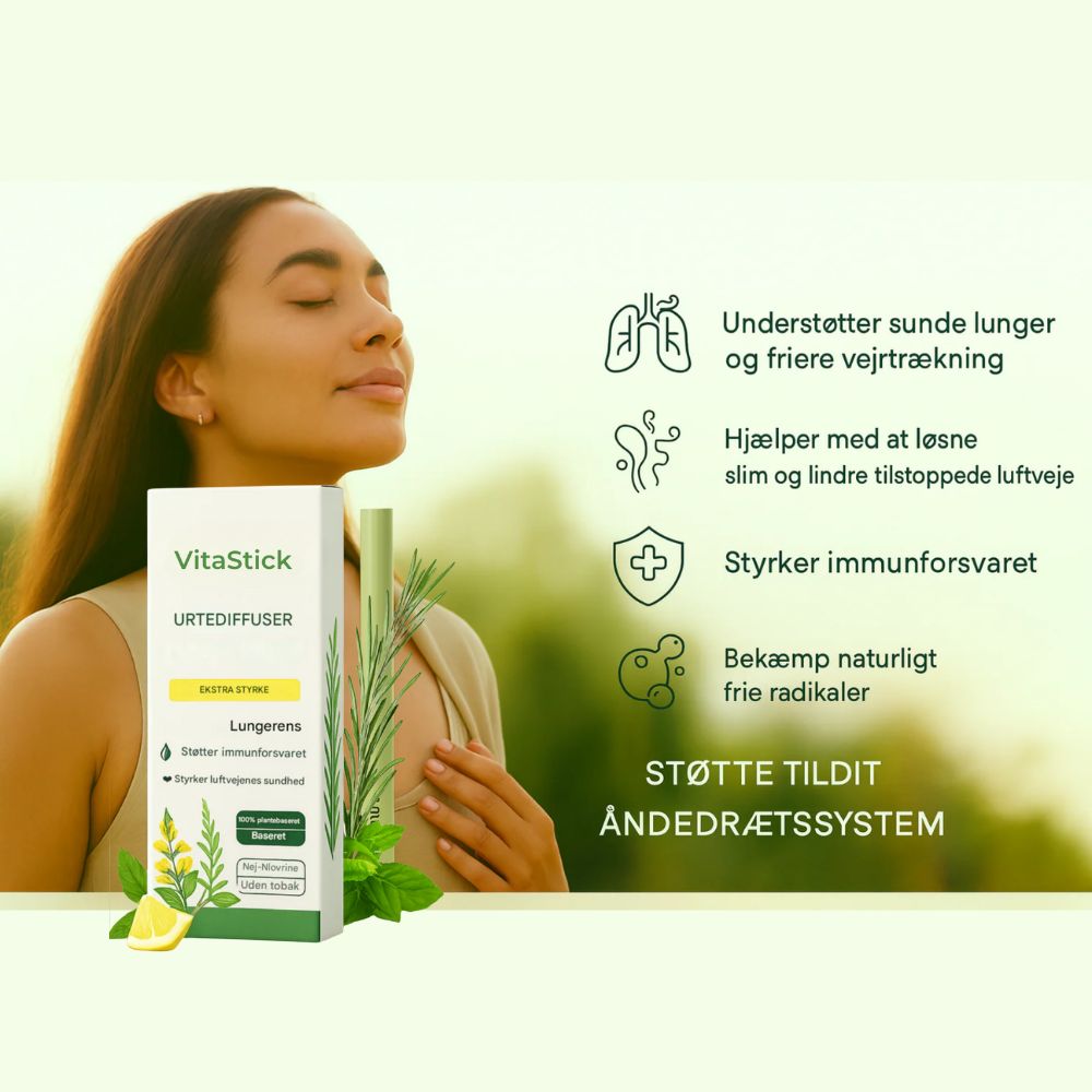 VitaStick™ | Ett hälsosamt och nikotinfritt alternativ till rökning