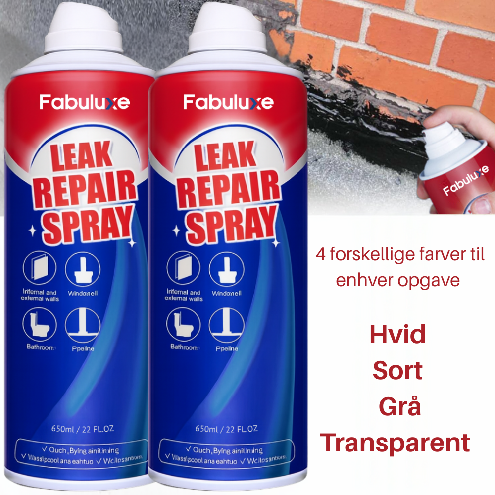 LeakRepair™ | Tætner enhver lækage. I løbet af et øjeblik.