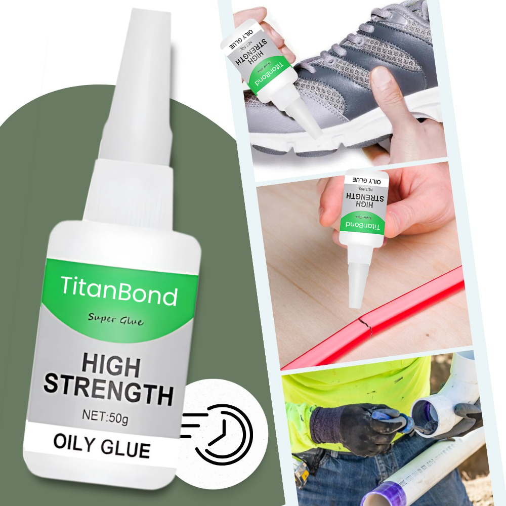 TitanBond™ | Vattentät, dammtät högstyrkelim – reparera allt på några sekunder