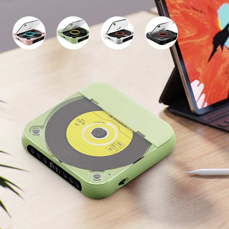 Bärbar CD-spelare med Bluetooth