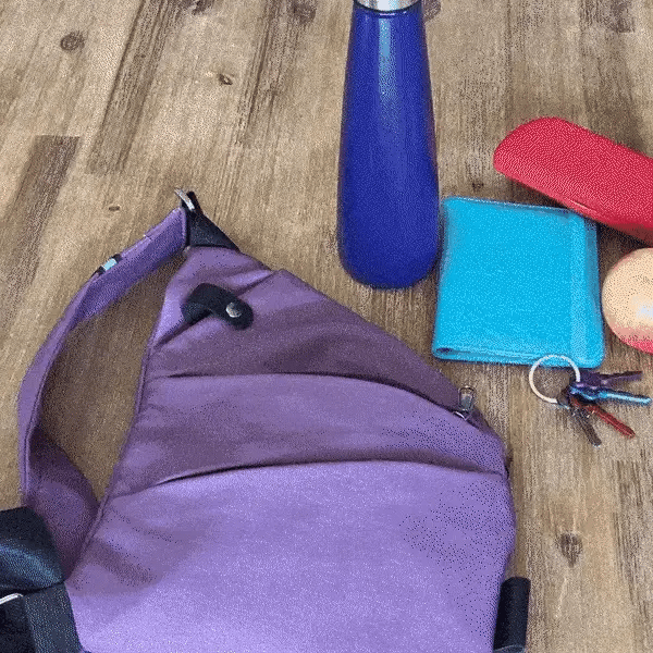 Förnekelse™ stöldskyddande axelväska