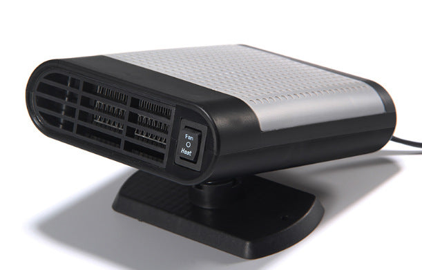 2-i-1 bärbar bilvärmare med 360° rotation