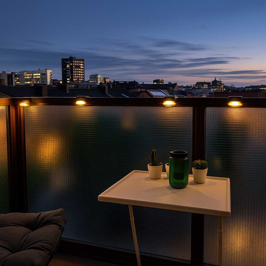 Solcellsdriven Utomhuslampa