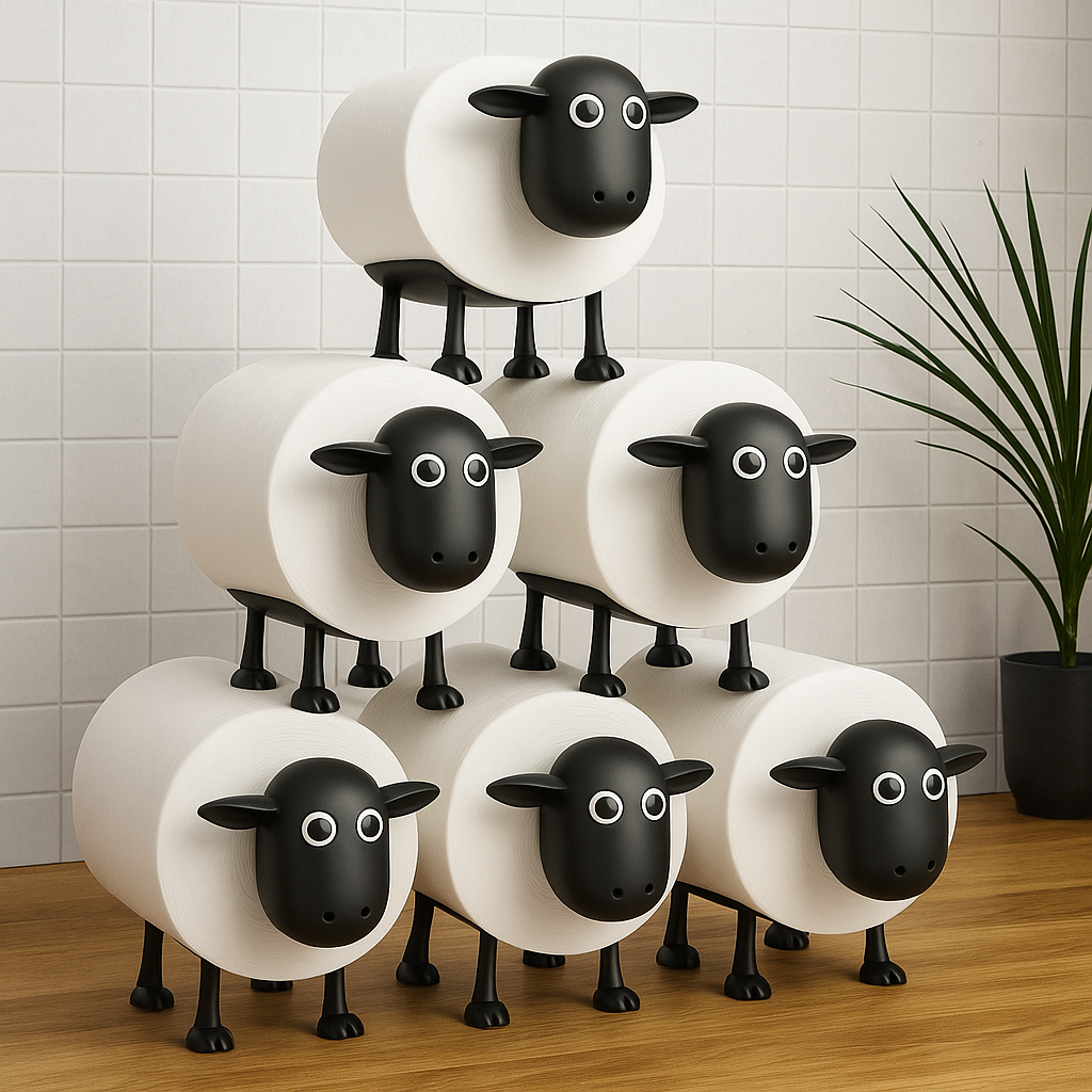 ToaFår – Hållare för Toalettpapper