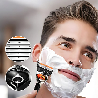 PrecisionRazor - Multifunktionelt barberblad med hurtigudløser og høj præcision