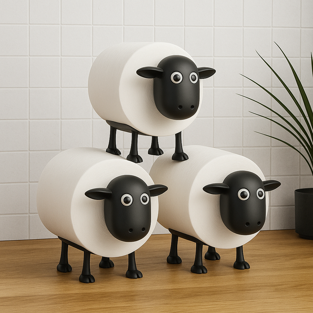 ToaFår – Hållare för Toalettpapper