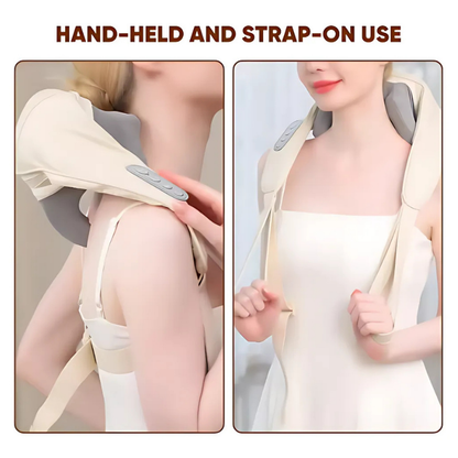 NeckMassager: Avkopplande Värme för Nacke och Axlar
