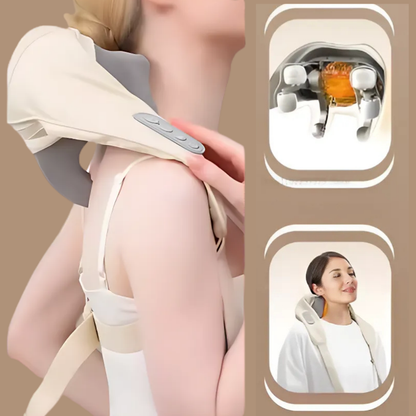 NeckMassager: Avkopplande Värme för Nacke och Axlar