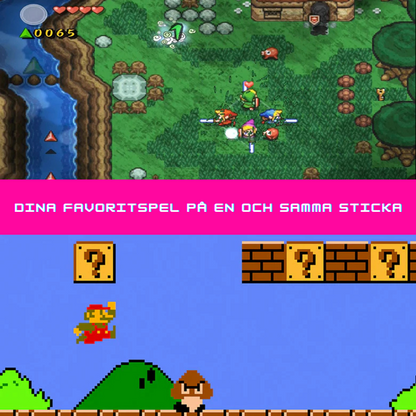 SpelVault™ Retro Dock V2 | Återupplev din barndom med tusentals klassiska spel - inga nedladdningar behövs, bara plugga och spela!