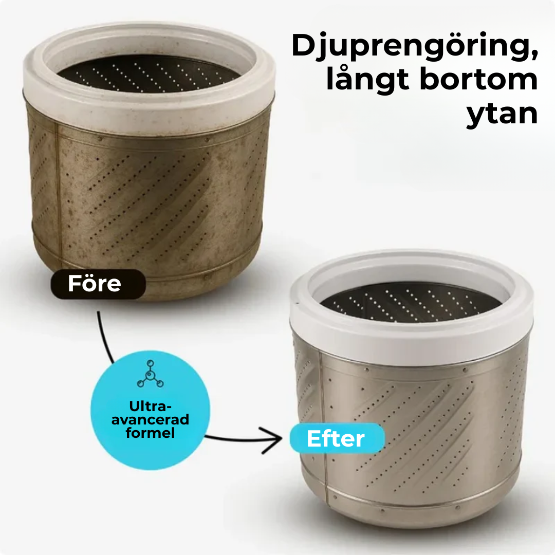 Tvättmaskin Detox | Tvättmaskinstabletter