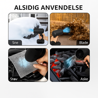 LeafBreeze™ | Trådlös blåsare för snabb städning av löv, smuts, damm och vardagsavfall