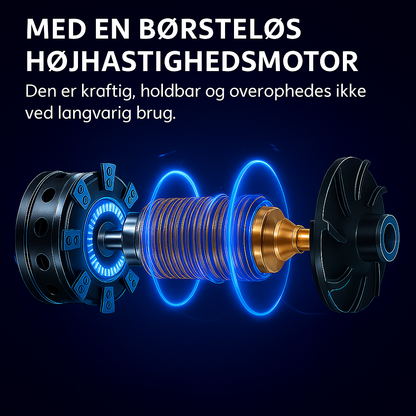 LeafBreeze™ | Trådlös blåsare för snabb städning av löv, smuts, damm och vardagsavfall