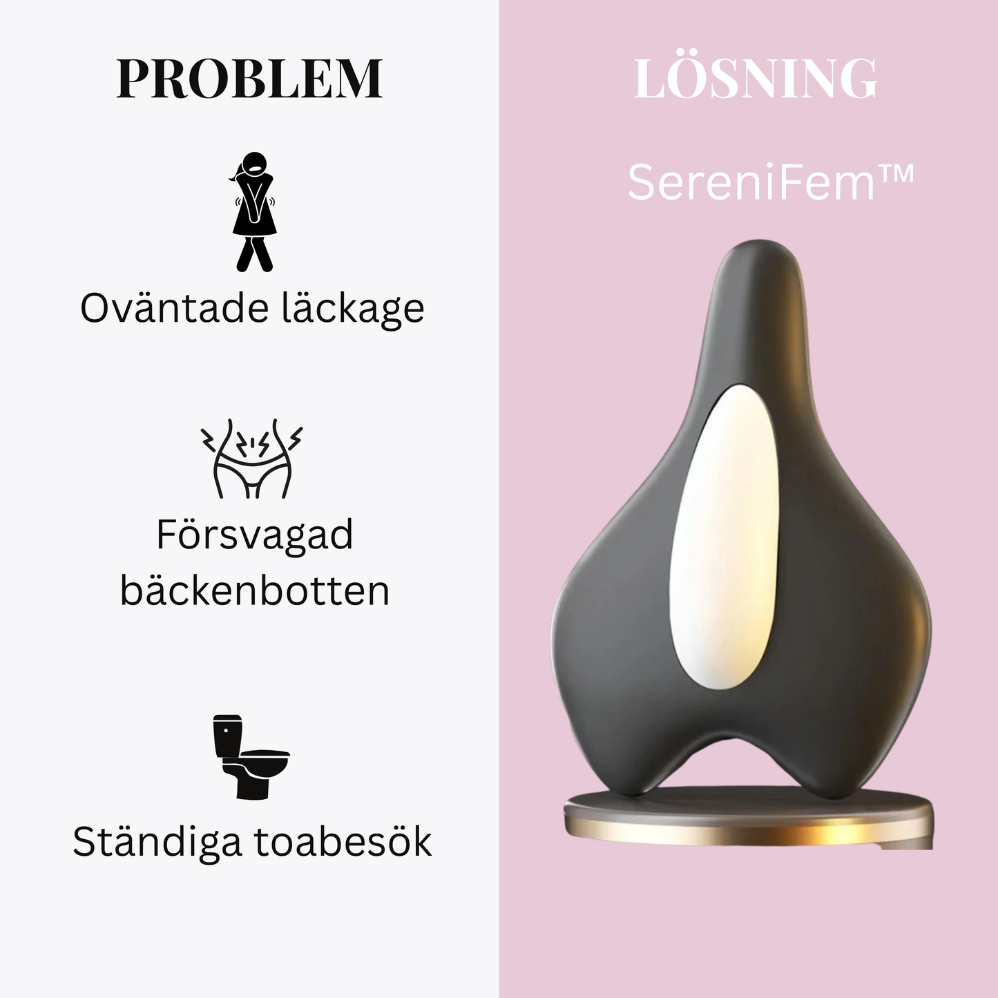 SereniFem™ – För en starkare bäckenbotten