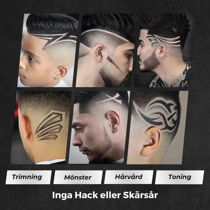 * - ClipPro™ | LCD-skärm Professionell Elektrisk Hårklippare