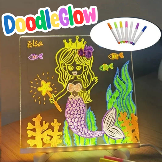 Doodleglow™️ LED-ritbräda