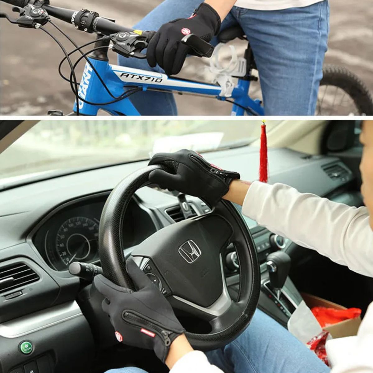 Vinterkomfort™ – Vattentäta handskar med touchscreen-funktion