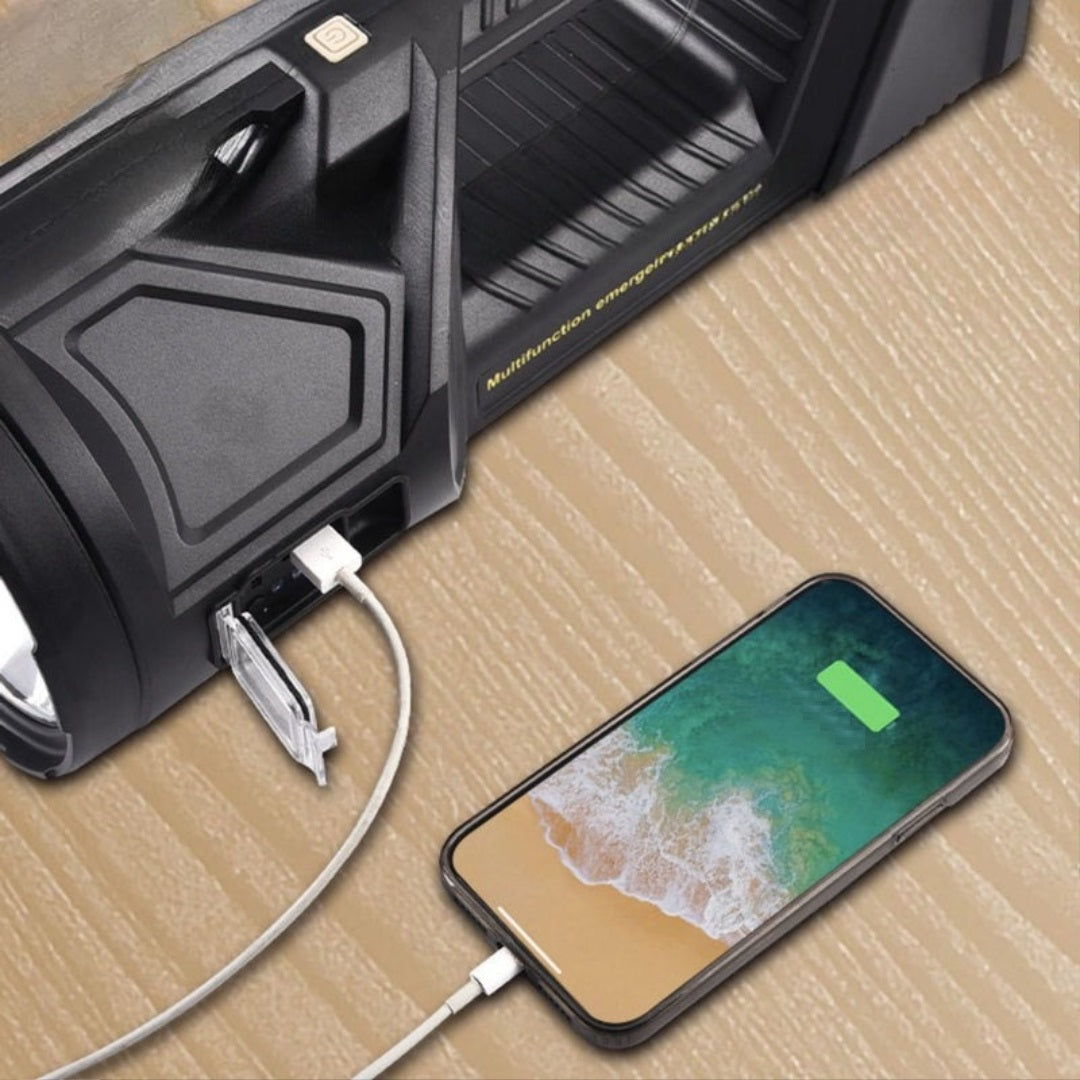 Ledsen™ PowerLight: Multifunktionel Kraftig Genopladelig Nødlys