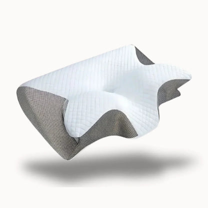 ErgoPillow™ | Sov bättre, vakna friskare – ergonomiskt stöd för nacke och rygg hela natten