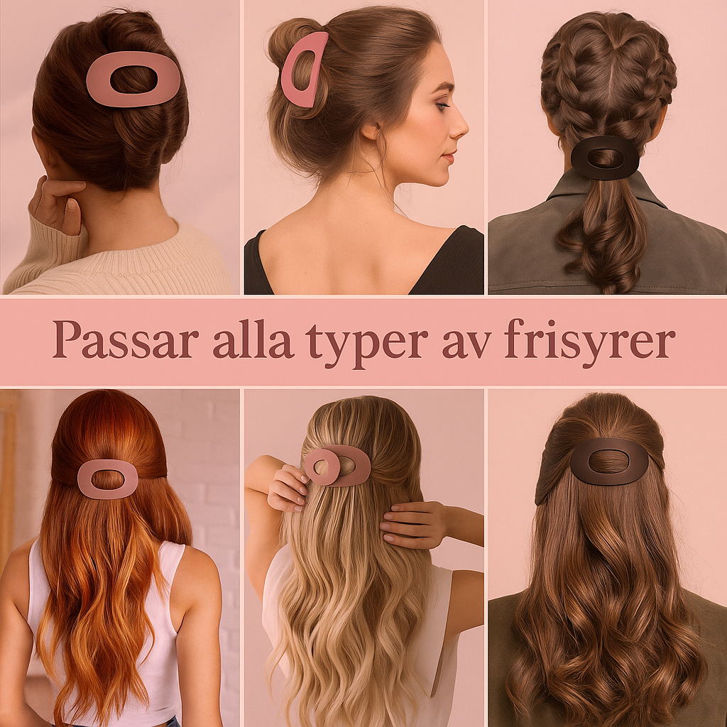 Klipa Hårspænde - Sæt håret op. undgå ubehaget