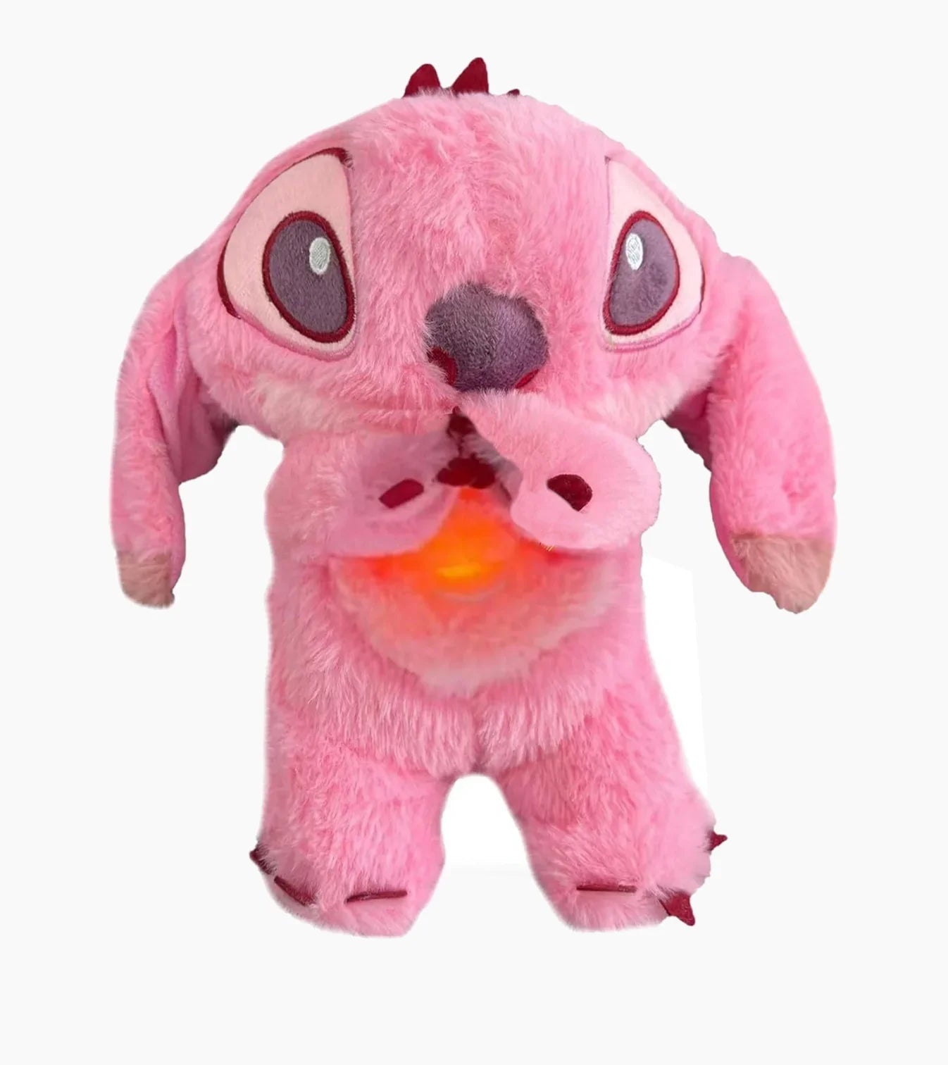 Tröstis® - Din Lugnande Stitch Dämpar stress och ångest med dess unika andingsteknologi och lugnade hjärtrytm.