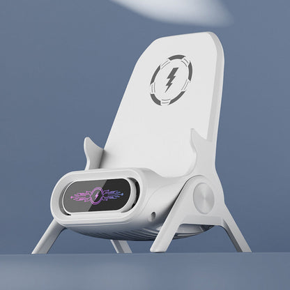 Multifunktionell Trådlös Snabbladdare Telefonställ