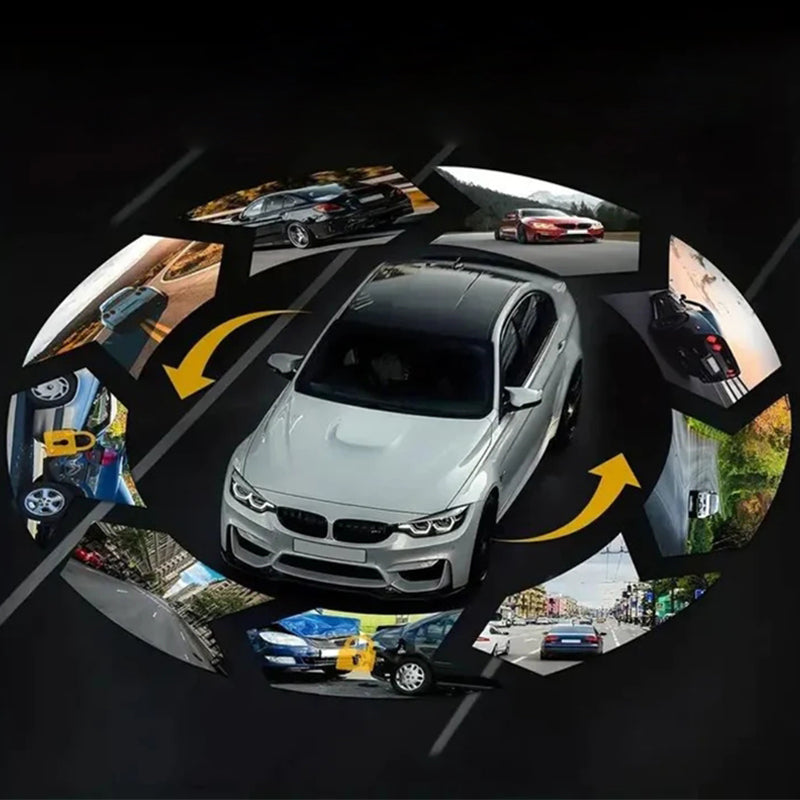 🔈🔈50 % RABATT🚗📹 Dashcam med 170° vidvinkel och 1080p dubbla linser