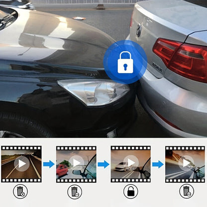 🔈🔈50 % RABATT🚗📹 Dashcam med 170° vidvinkel och 1080p dubbla linser