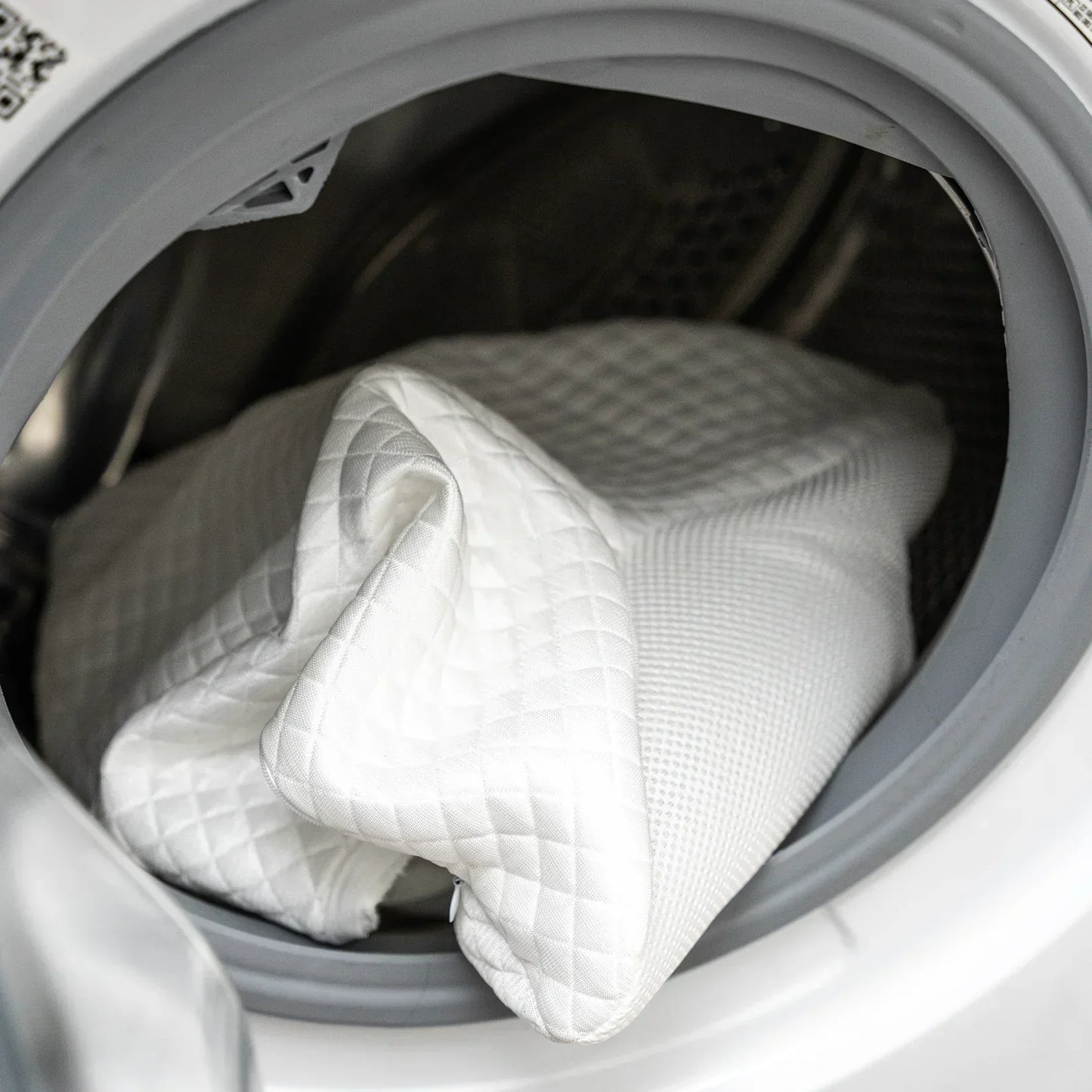 ErgoPillow™ | Sov bättre, vakna friskare – ergonomiskt stöd för nacke och rygg hela natten