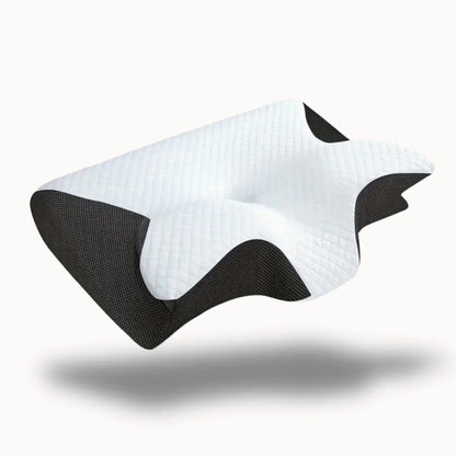 ErgoPillow™ | Sov bättre, vakna friskare – ergonomiskt stöd för nacke och rygg hela natten